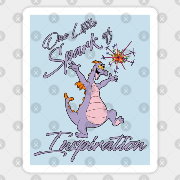 Figment - One Little Spark! Magnet by MPopsMSocks